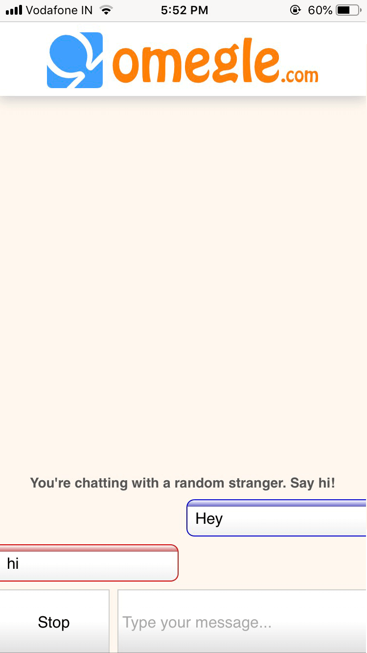 Video omegle chat on iphone