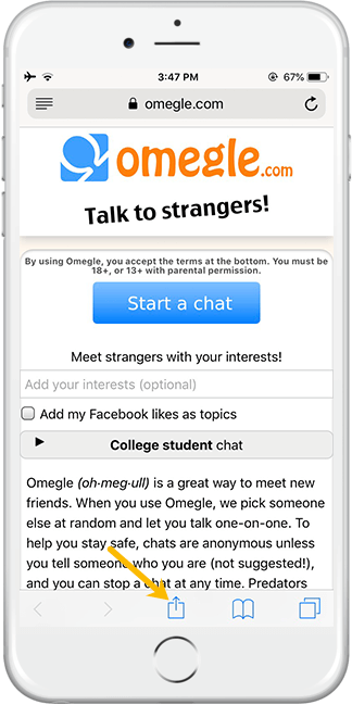 omegle app download for android